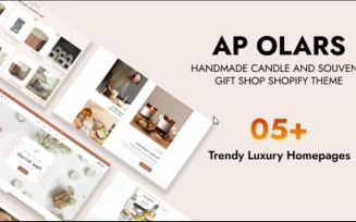 TM Olars - Handmade Candle And Souvenir Gift Shop Shopify Theme