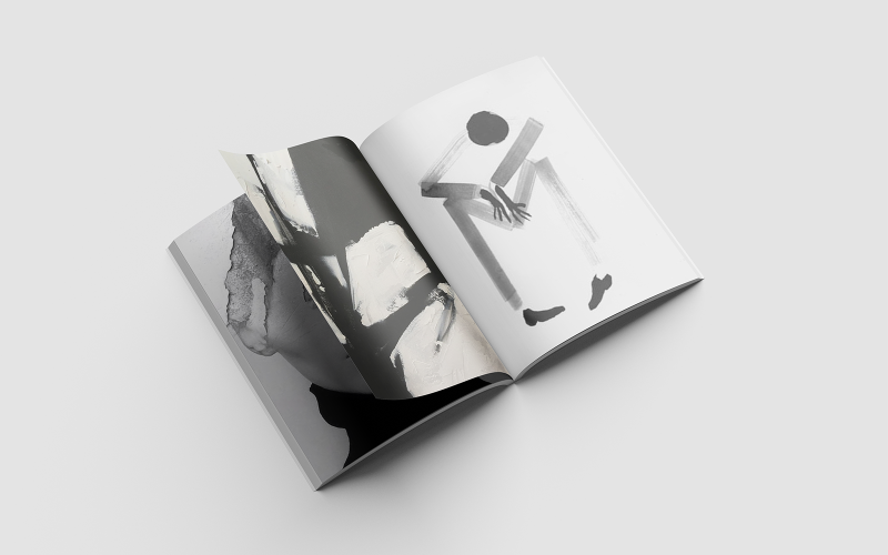 Turning a Page Book Product Mockup