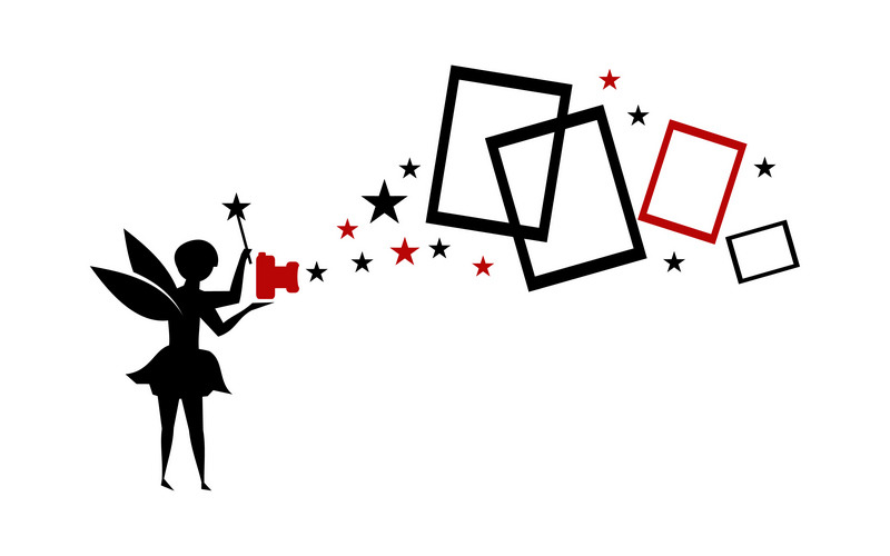 fairy photography logo design template vector Logo Template