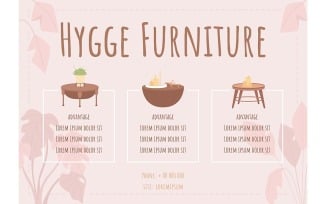 Hygge Furniture Banner Template