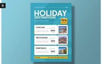 Tour Holiday Package Flyer
