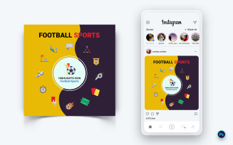 Sport Tournaments Social Media Post Design Template-01