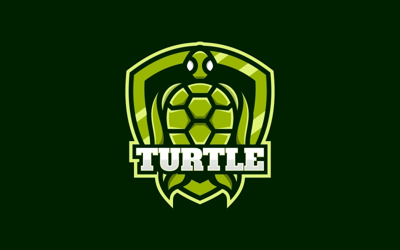 Turtle Sports & E-Sports Logo Logo Template