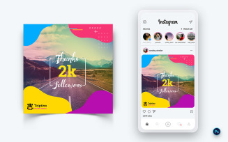 Trip and Travel Social Media Post Design Template-22