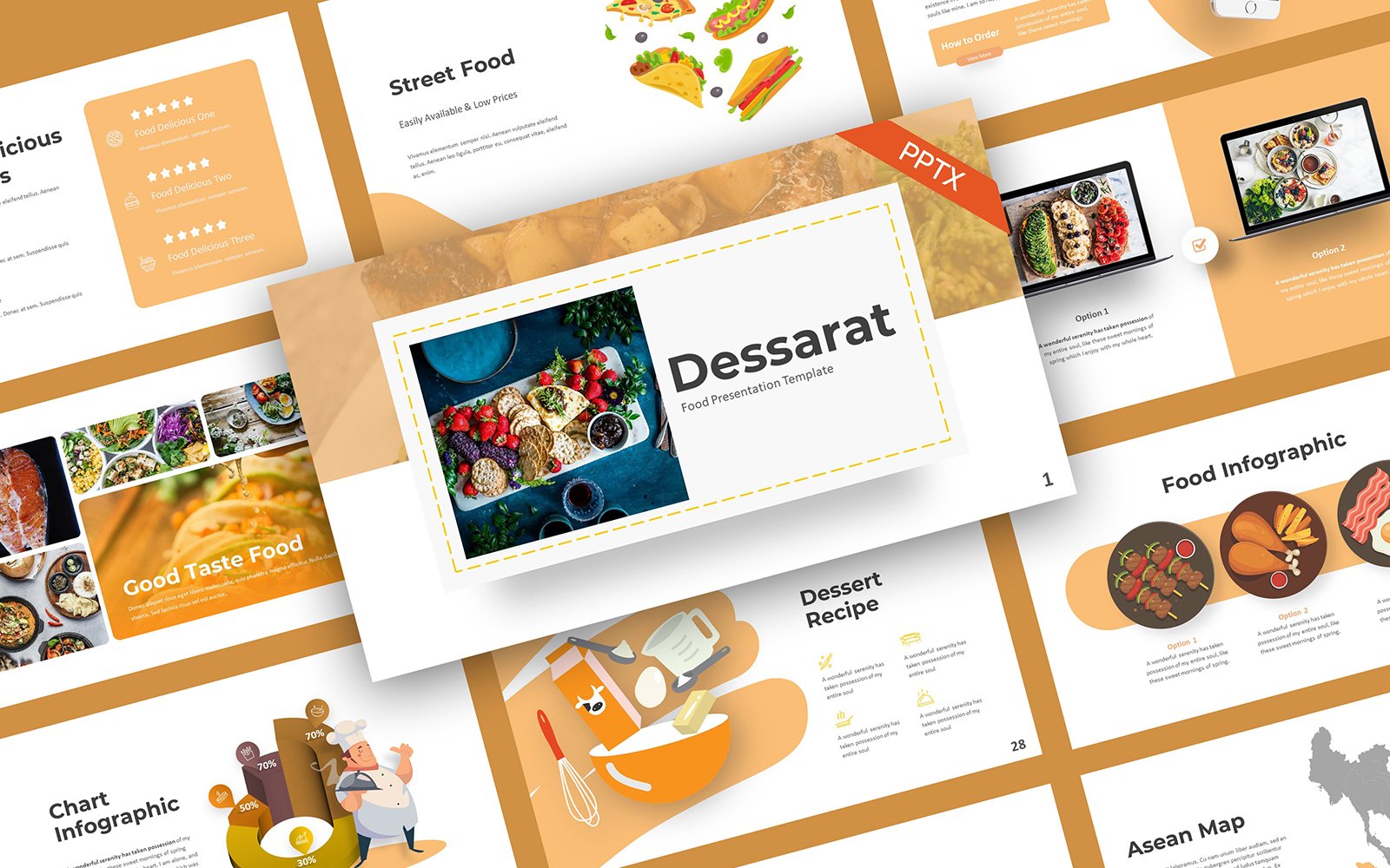 Template #261983 Business Cafe Webdesign Template - Logo template Preview