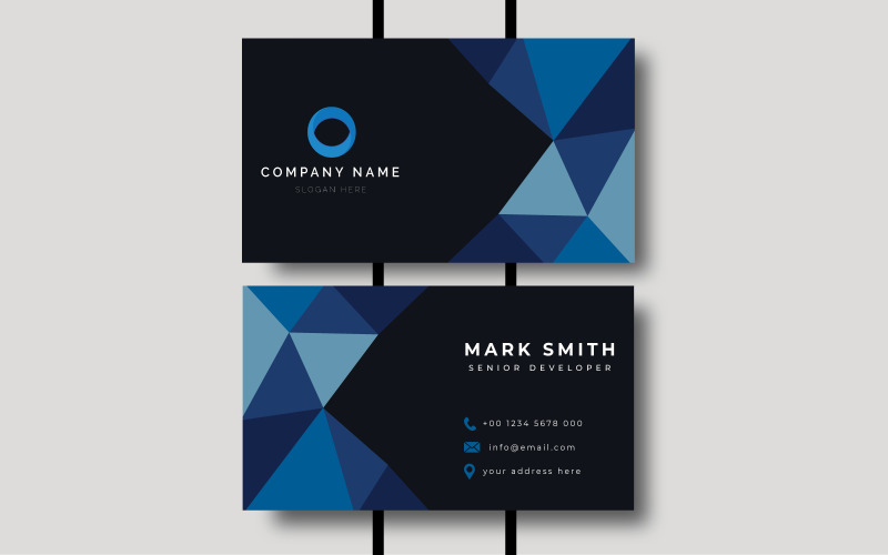 Professional Creative Corporate Business Card Template Corporate Identity