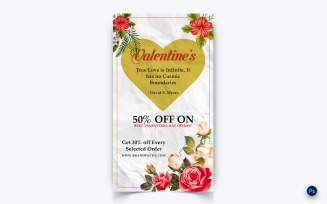 Valentines Day Party Social Media Story Design Template-02