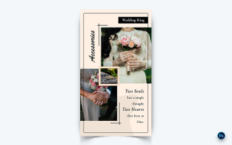 Wedding Invitation RSVP Social Media Story Design Template-03
