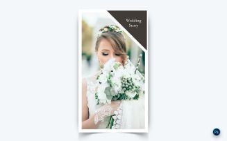 Wedding Invitation RSVP Social Media Story Design Template-06