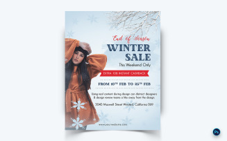 Winter Season Offer Sale Social Media Instagram Feed Design-06