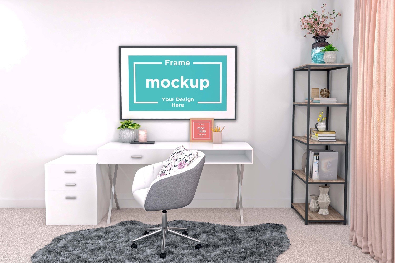 Template #262523 Mockup Workstation Webdesign Template - Logo template Preview