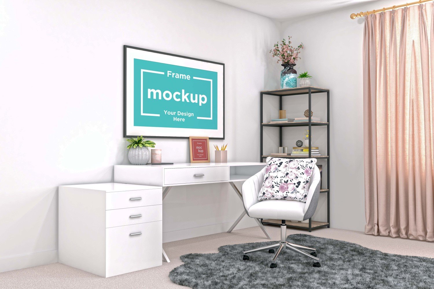 Template #262524 Mockup Workstation Webdesign Template - Logo template Preview