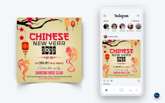 Chinese NewYear Celebration Social Media Instagram Post Design-04