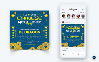 Chinese NewYear Celebration Social Media Instagram Post Design-06