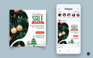 Christmas Offer Sale Celebration Social Media Instagram Post Design-03