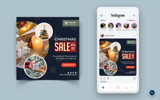 Christmas Offer Sale Celebration Social Media Instagram Post Design-05
