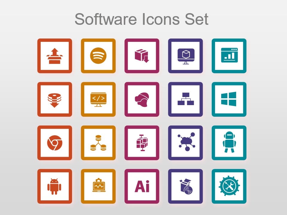 Kit Graphique #262691 Icons Software Divers Modles Web - Logo template Preview