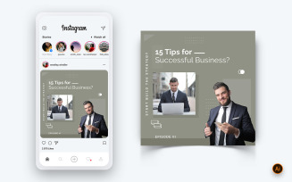 Business Agency Corporate Service Social Media Post Design Template-14