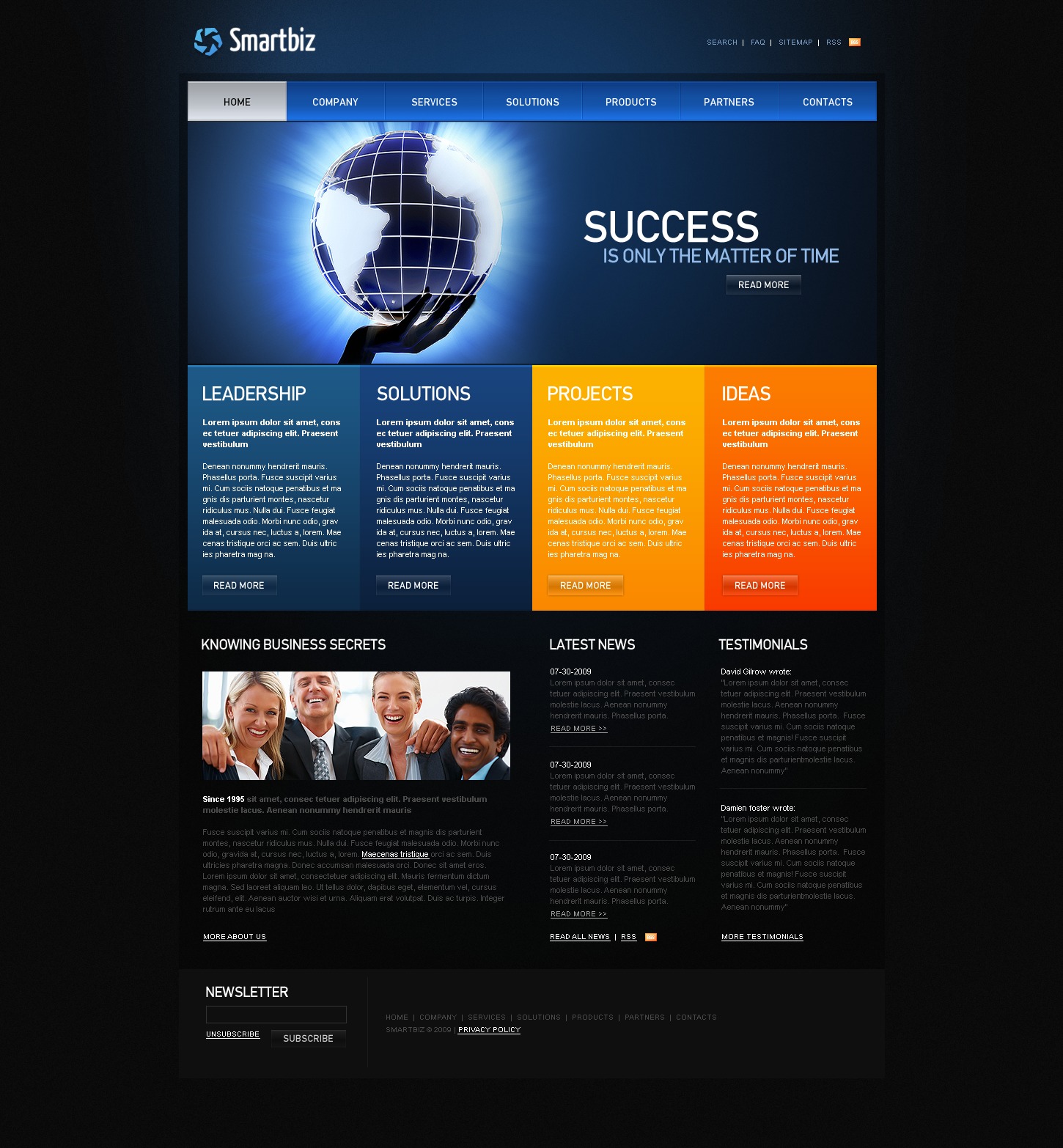Business Website Template 26342