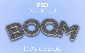 BOQM | Modern Boqm Psd Text Effect