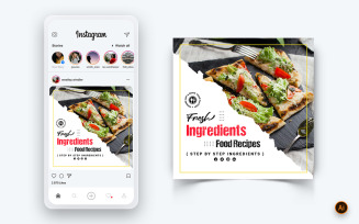 Food and Restaurant Offers Discounts Service Social Media Post Design Template-20