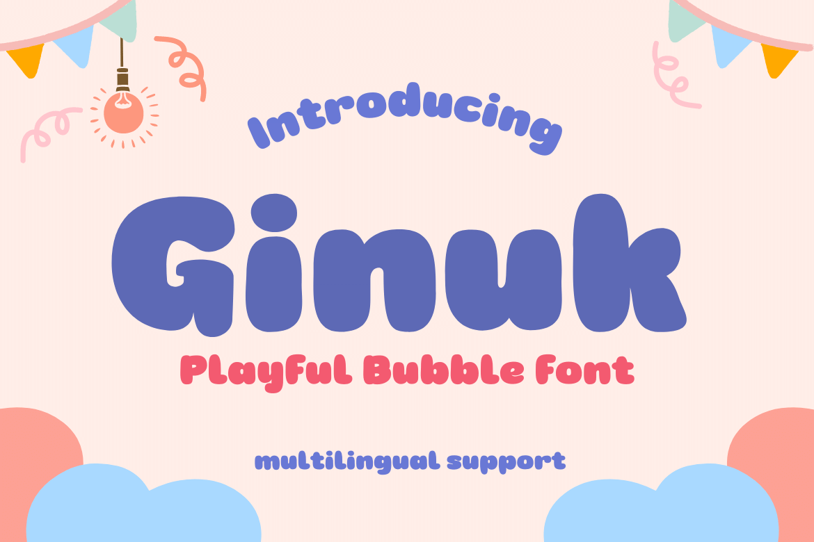 Ginuk versatile style font