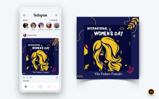 International Womens Day Social Media Instagram Post Design Template-11