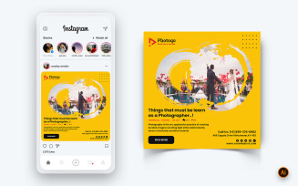 Photo and Video Services Social Media Instagram Post Design Template-04