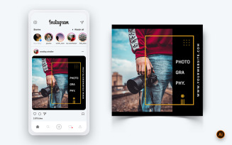 Photography Services Social Media Instagram Post Design Template-01
