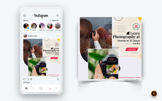 Photography Services Social Media Instagram Post Design Template-20