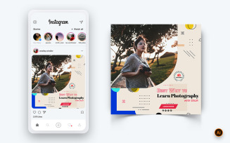 Photography Services Social Media Instagram Post Design Template-27