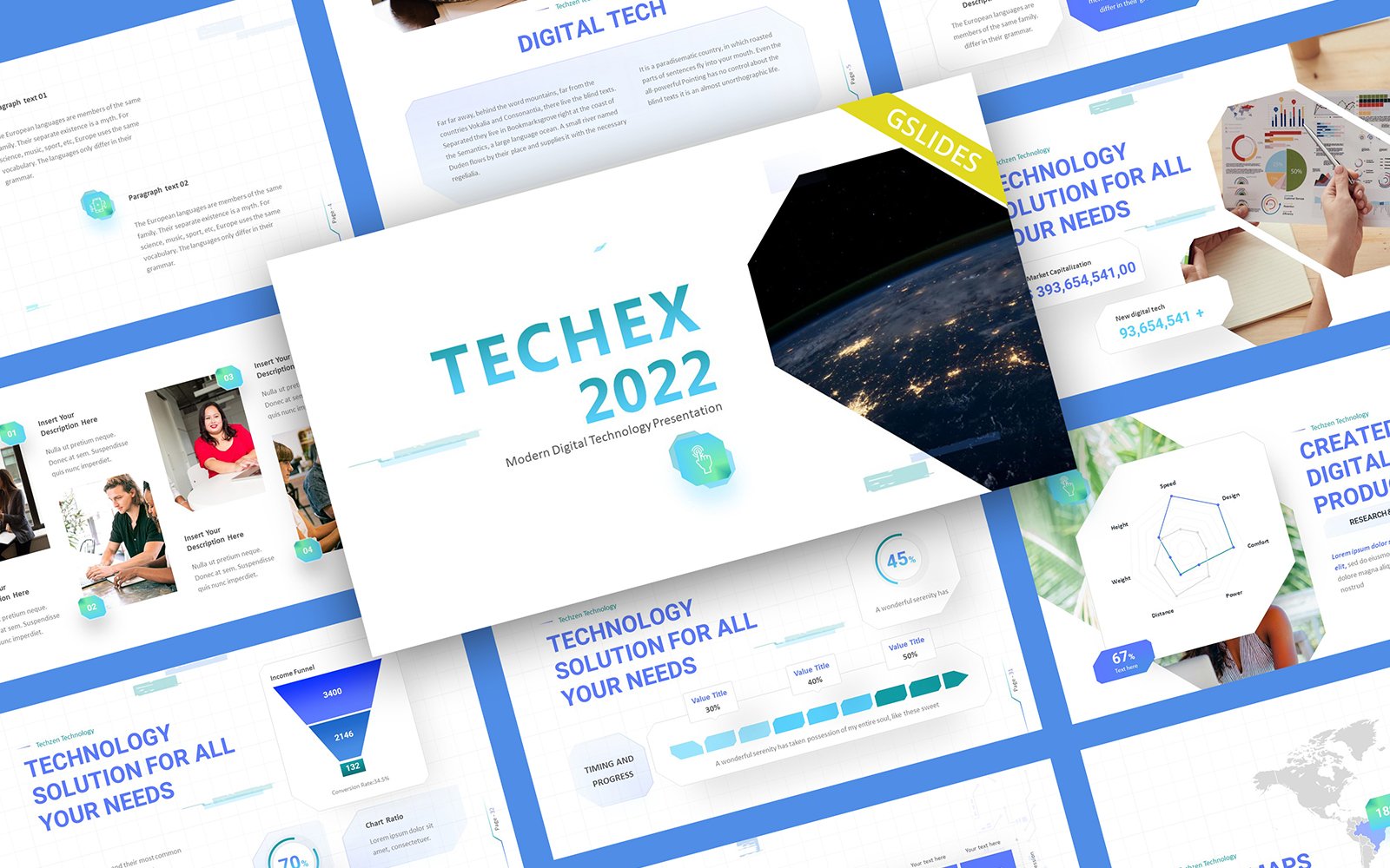 Template #263582 Communication Computer Webdesign Template - Logo template Preview