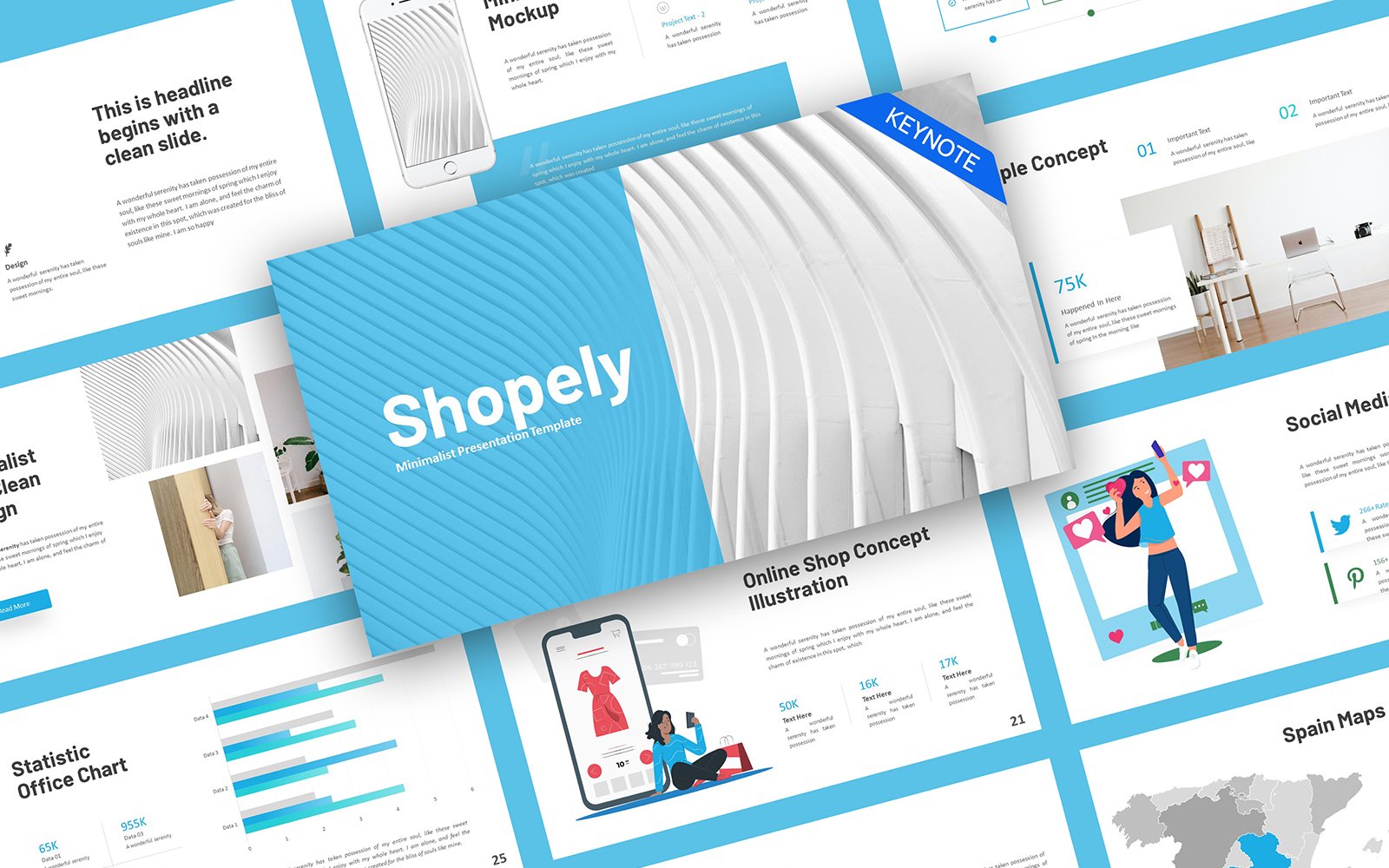 Template #263584 Art Blue Webdesign Template - Logo template Preview