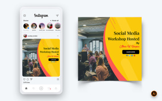 Social Media Workshop Social Media Instagram Post Design Template-01
