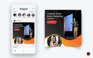 Social Media Workshop Social Media Instagram Post Design Template-02