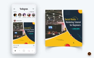 Social Media Workshop Social Media Instagram Post Design Template-11