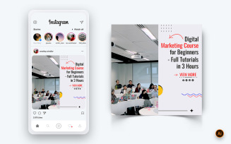 Social Media Workshop Social Media Instagram Post Design Template-16