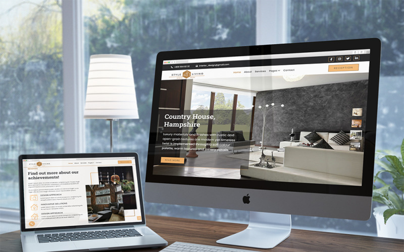 Multipurpose Template - Architecture and Interior Design Services Website Template