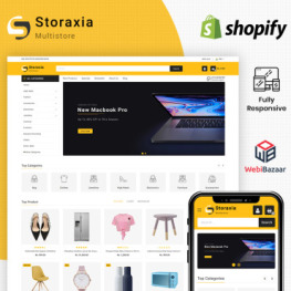 Storaxia Multipurpose Shopify Theme #100019
