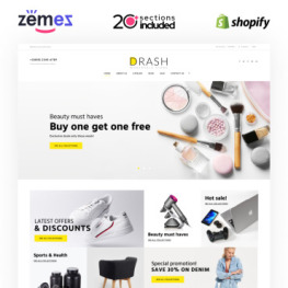 Drash Wholesale eCommerce Shopify Theme #100097
