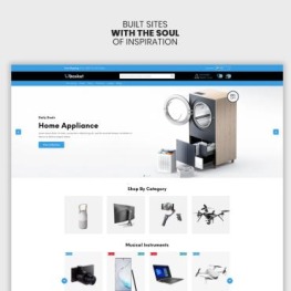 Basket The Electronics Supermarket Shopify Theme # 100144