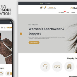 Mashow The Fashion eCommerce Premium Shopify Theme #102147