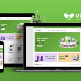 Gts Vitacy Medical Health Shopify Theme # 102487