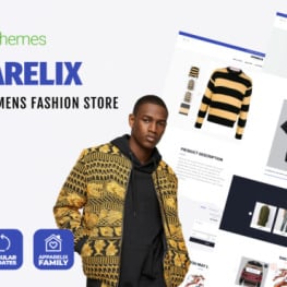 Apparelix Men s Fashion Shopify Theme #102809