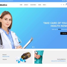 Gts Medico Medical Shopify Theme # 104259
