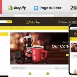 Drinks Beverages Store Shopify Theme #104269