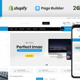 Electrodream Electronics Store Shopify Theme # 104833