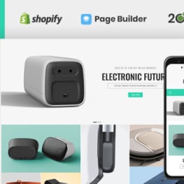 Electree Unique Electronics Store Shopify Theme #107098