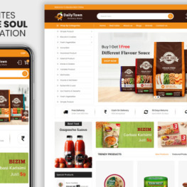 Dailytown The Grocery Food Shopify Theme #107443