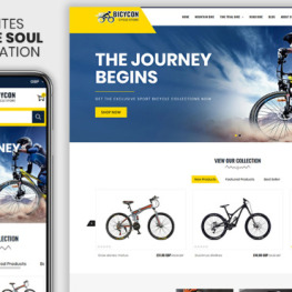 Bicycon The Cycle Bicycle Shopify Theme #108492